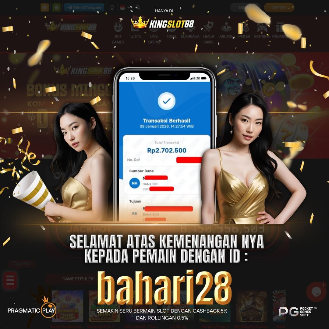 SELAMAT ATAS KEMENANGANNYA UNTUK ID bahari28